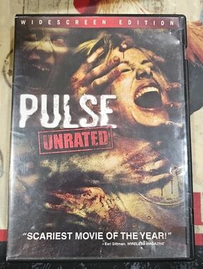 Pulse Unrated Widescreen Edition DVD - Horror Movie Cover